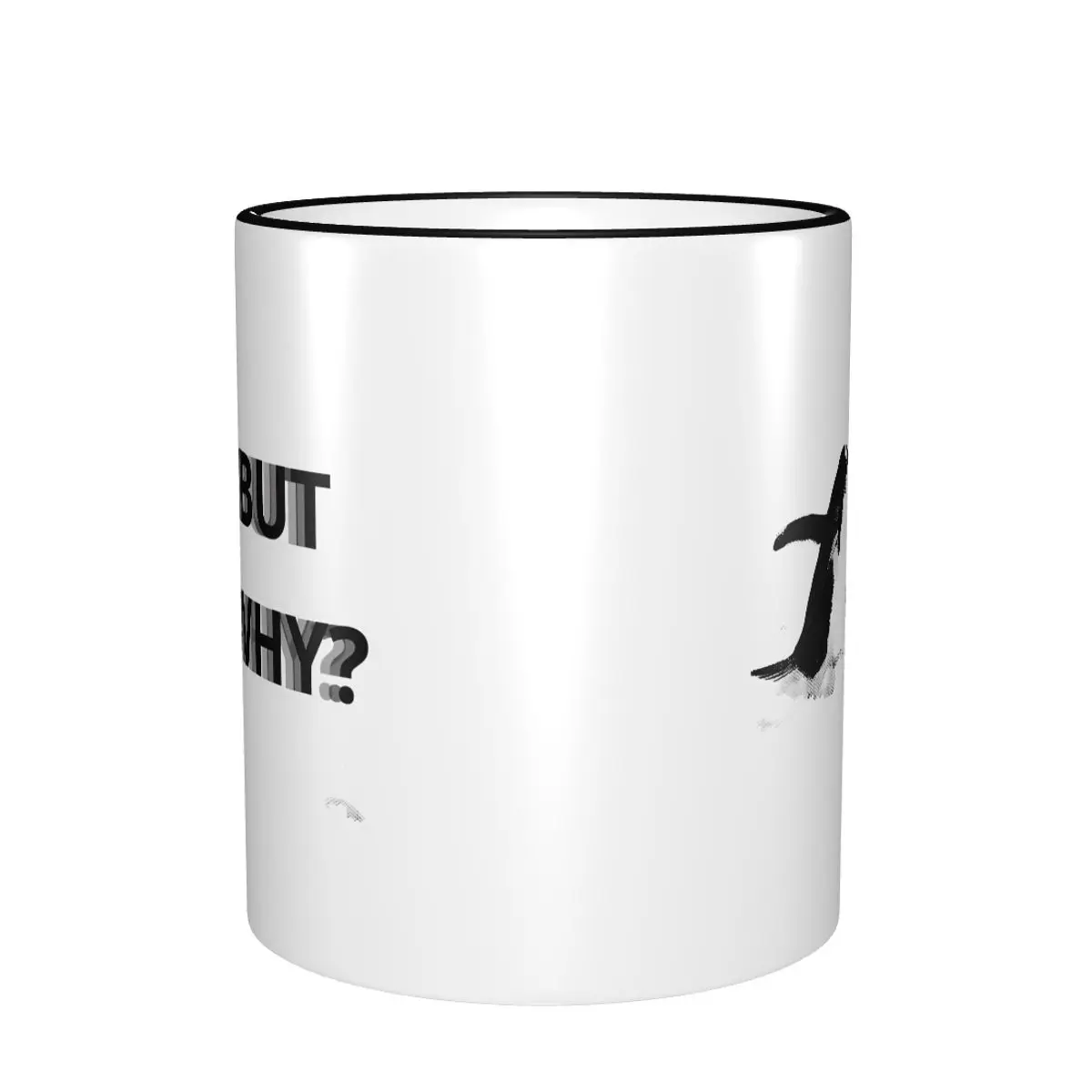 Unique Design Nihilist Penguin But Why Merch Mug Kawaii Tea Cup