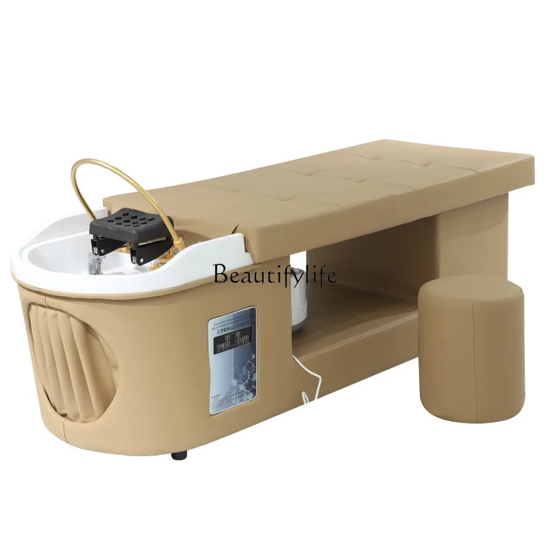 

Hair salon beauty salon special fumigation bed constant temperature water heater water circulation flushing bed