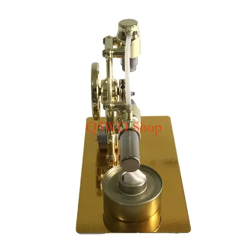 

Q5WD Metal Model Stirling Engine Model Educational Physics Toy for Learning Present