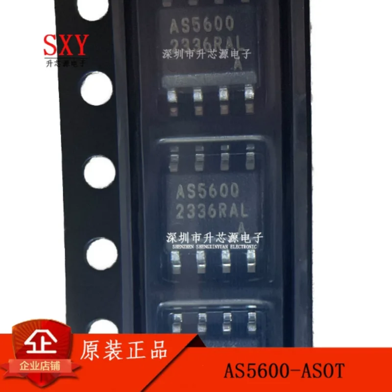 Original AS5600-ASOT AS5600-ASOM silk screen AS5600 magnetic rotation position sensor