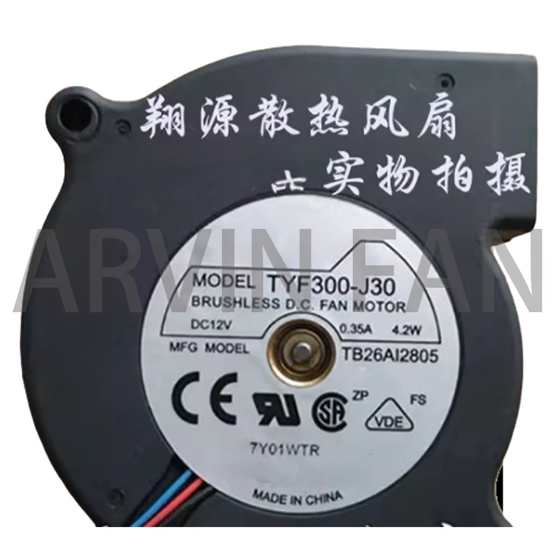 TYF300-J30 DC12V 0.35A 4.2W TB26I2805MFG 팬