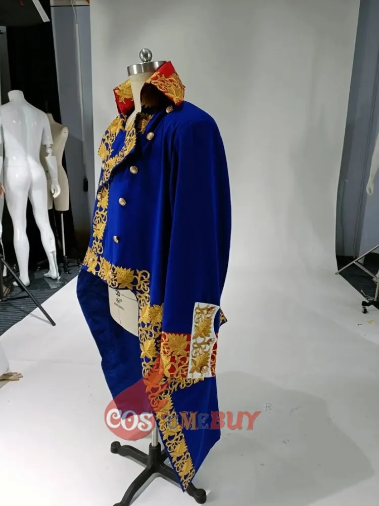 Jacket Coat Uniform of Bonaparte for Marengo and Egypt Black/Blue Royal Jacket of French General Revolutionnary Custom Made Men