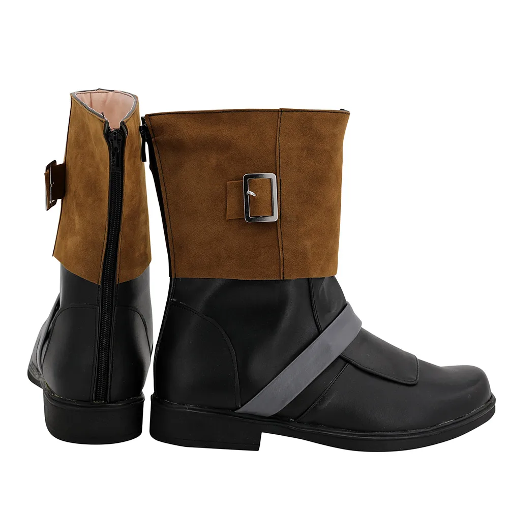 Cal kestis cosplay schuhe stiefel tv survivor fantasy erwachsene männer halloween kostüme zubehör maßge schneidert