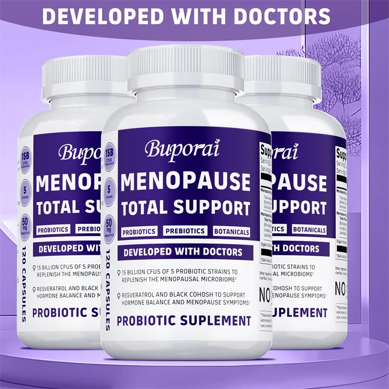 

Menopause Total Support - Supports Intestinal Health, Hormone Balance, Healthy Weight Management, and Bloating Relief