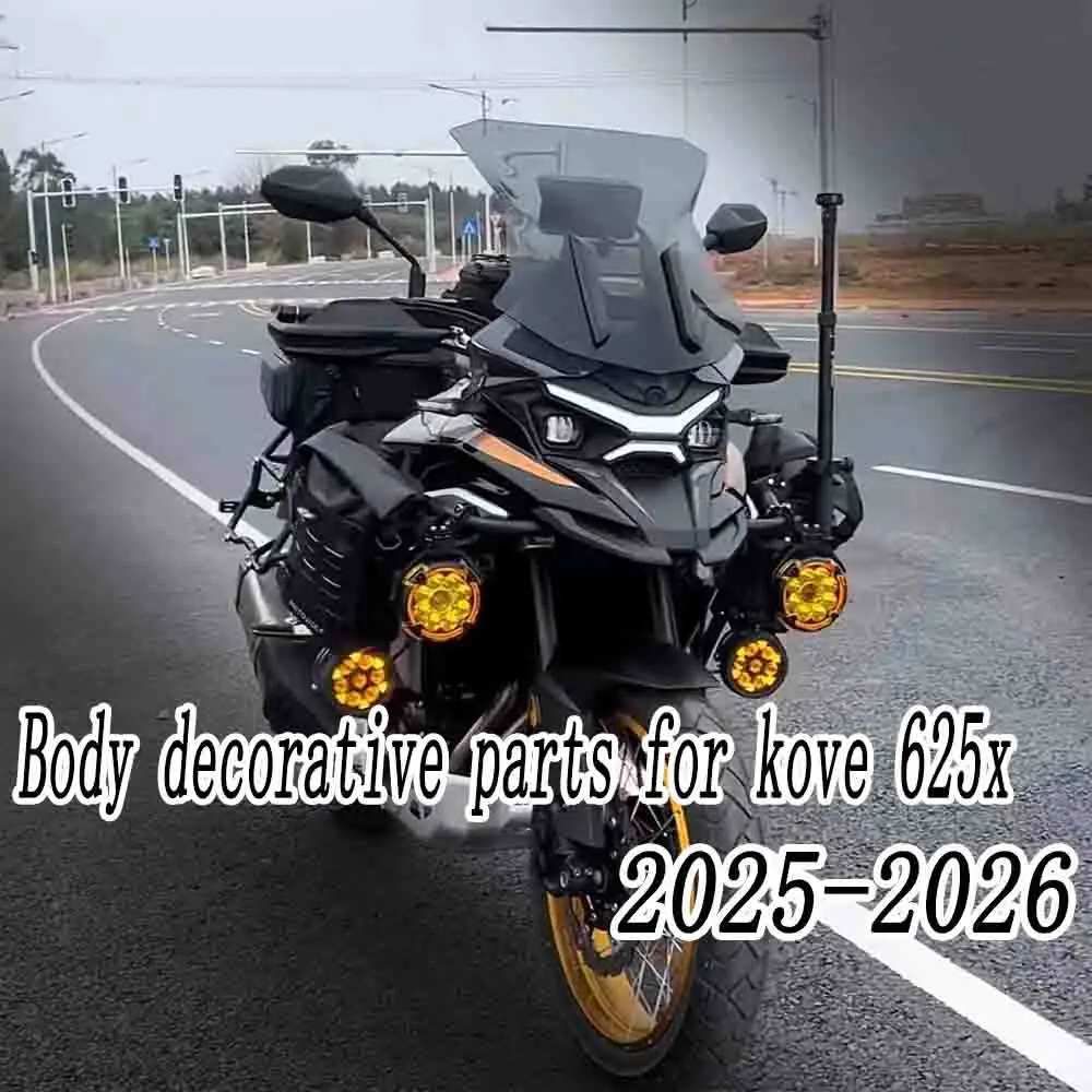 Motorcycle For Kove 625X 625 X Adventure ADV Explore Tank Pad Side Grips Gas Fuel Oil Knee Protector Stickers Decals 2025 2026