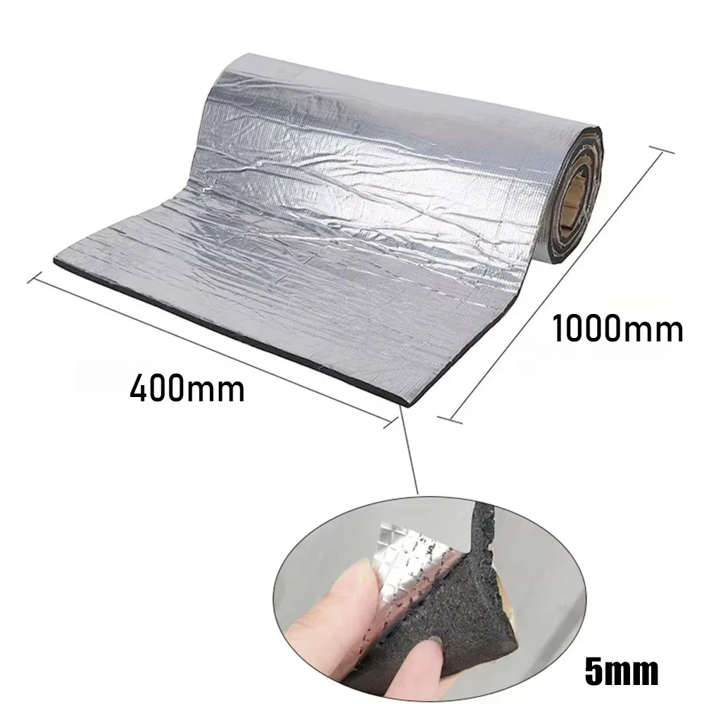 40X100/200 Cm Auto Geluidsisolatie Deadening Mat Geluiddempende Auto Warmte Geluidsisolatie Deadening Mat Voor auto Kap Motordeur