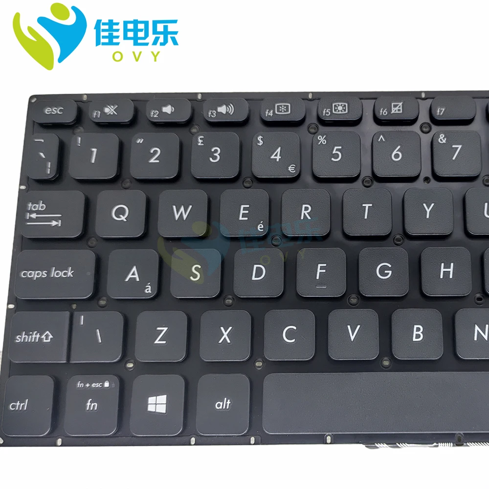 Laptop UK GB RU Russian Keyboard For ASUS S530 K530 Vivobook S15 S530UN S530UA S530UF S530F 0KNB0-5611RU00 Replacement Keyboards