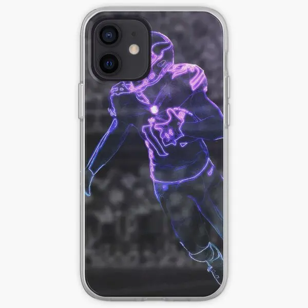 Stefon Diggs Glow Artwork Iphone Tough C  Phone Case Customizable for iPhone 11 12 13 14 Pro Max Mini 6 6S 7 8 Plus X XS XR Max