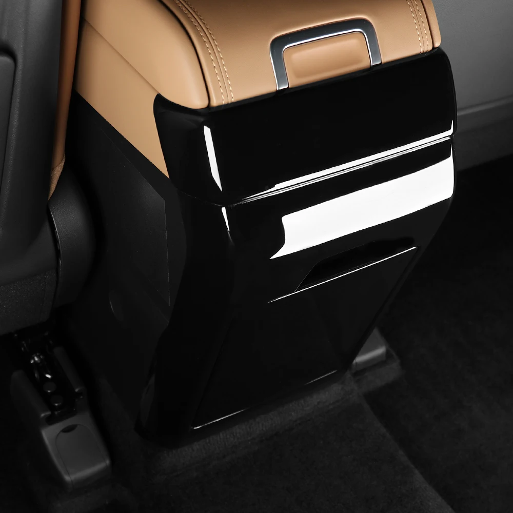 

Car Interior Accessories Rear Seat AC Air Vent Decorative Frame Cover ABS Plastic For Hyundai Santa Fe MX5 2024 2025 LHD RHD