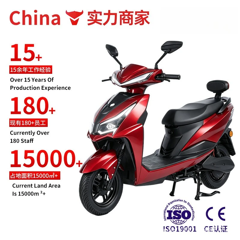 Brushless Motor Electric Scooter/moped: 200 Kg Load Capacity, 40–60 Km/h, Suitable for Various Road Conditions