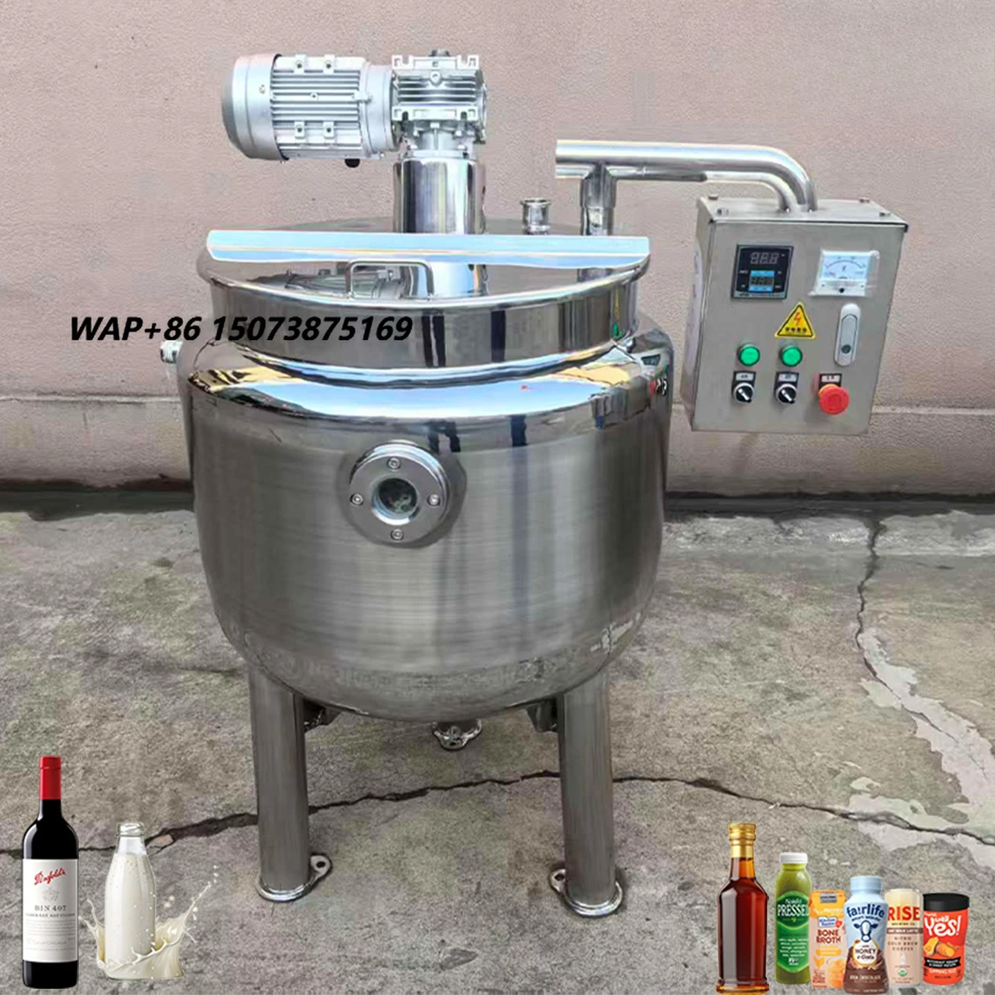 HUATAI Small Mini Milk Pasteurization Machine Yoghurt Making Machine Commercial Fresh Milk Pasteurizer