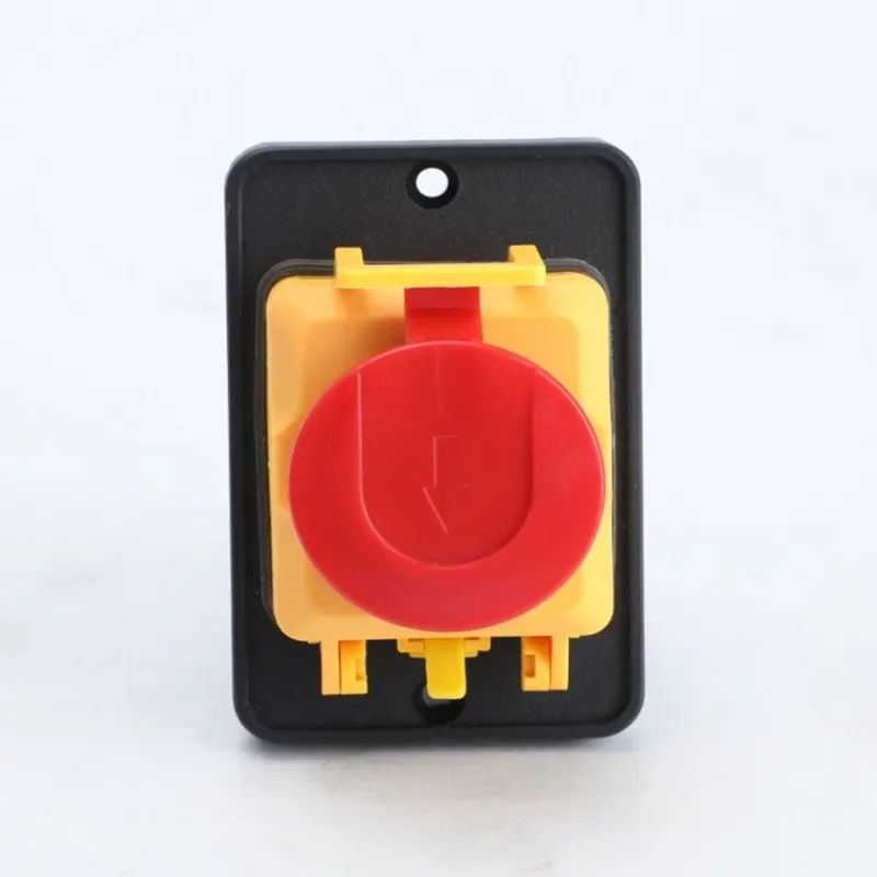 FMT 1PC CK5-11 AC250V 6-Pin Start Stop No Volt Release Push Button Switch Common to woodshop and Metalwork Machines