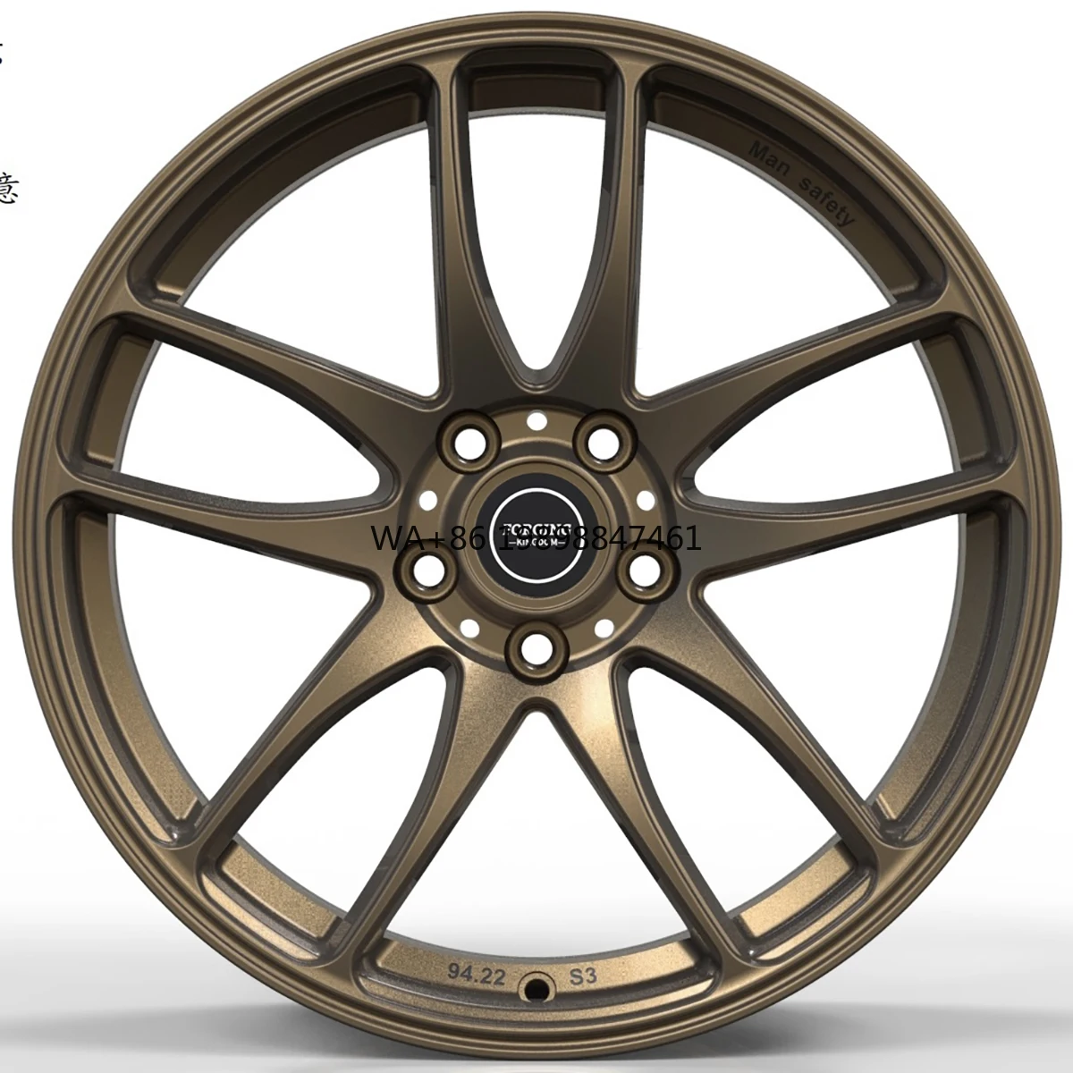 

Ultra Lightweight 16-24 Inch Forged Aluminium Alloy Rims Track Ready Design for Sports & Racing Cars Condition New