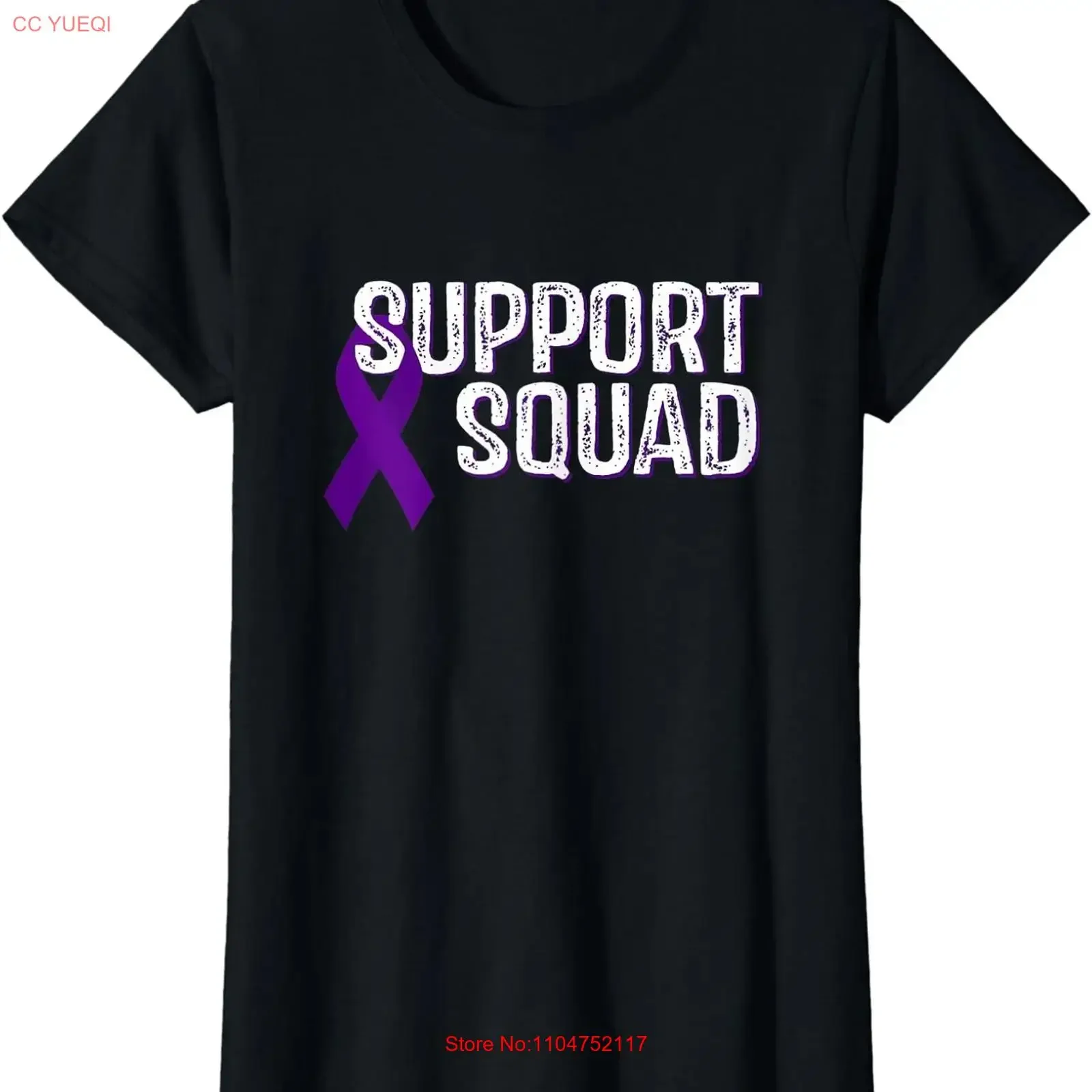 Immune Thrombocytopenia ITP Awareness Support Squad Ladies' Crewneck T Shirt long or short sleeves vintage Washed homme