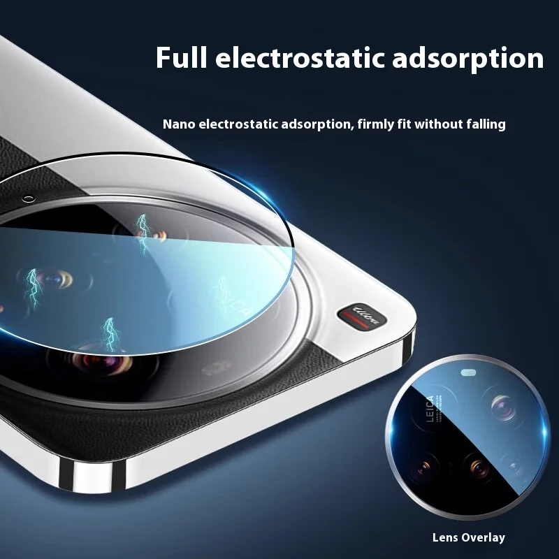 3 шт., закаленное стекло для объектива камеры с полным клеем для Vivo X Fold 5 4 4 Pro X200 Ultra X100 S Pro, пленочная крышка объектива, установка локатора