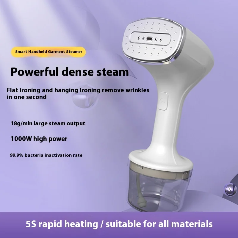Handheld Steam Hanging Iron Handheld Garment Steamer Garment Steam Generator Convenient dormitory steam iron Hanging MiteRemoval