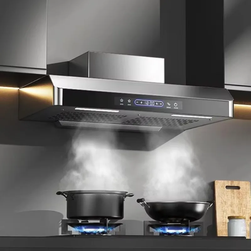 

Range hood with strong suction power 710 ultra-thin low-profile top-suction range hood for household use with dual motors