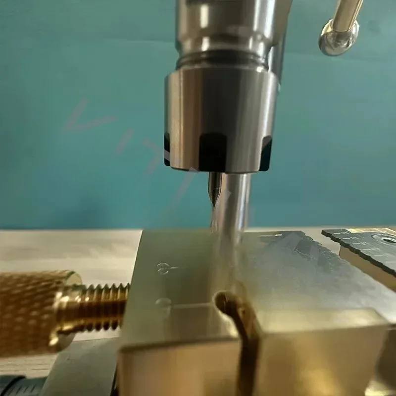 نموذج مثقاب معدني صغير قابل للتعديل، ساعة دقيقة للضغط، مجموعة زينة نموذجية للحفر