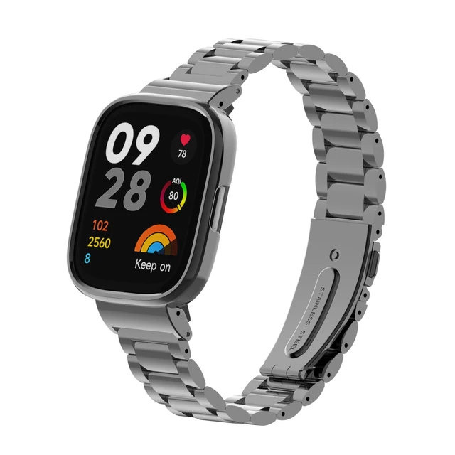 Cinturino in acciaio inossidabile per Redmi Watch 3 Custodia protettiva con cinturino in metallo per smartwatch attivo per Redmi watch 2 lite AliExpress