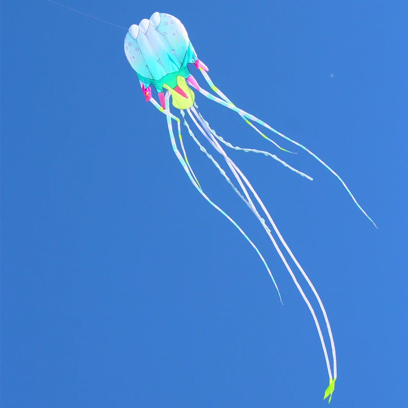 free shipping soft kite jellyfish kite windsocks weifang big kite wheel for adults kite albatross inflatable trilobites kite