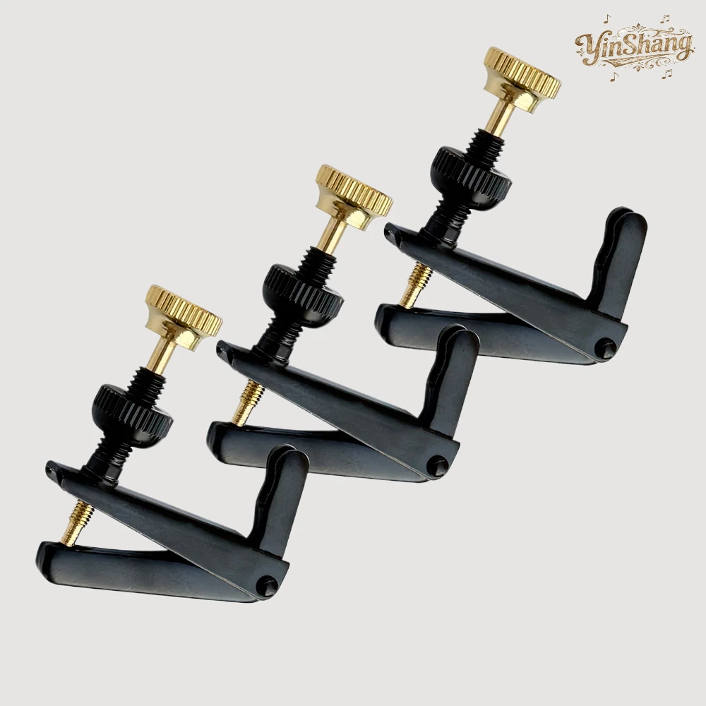

4 Pieces Fine Tuners For Cello, String Adjusters, Suitable For Cello Size 4/4, 3/4, 1/2, 1/4, One Set