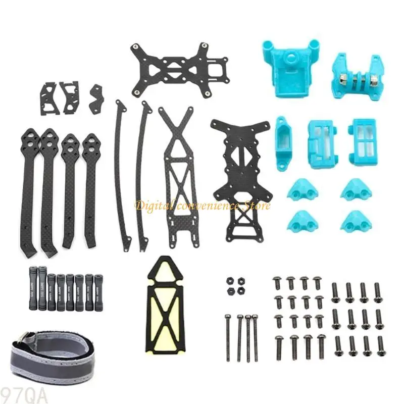 

97QA FPV Quadcopter Frame 5" Third Generation for Clear Air Photo Part