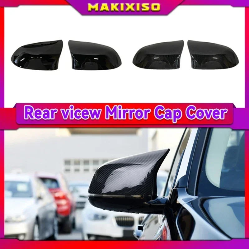 

Mirror Cover Car Side Door Rearview Side Mirror Cover Cap for BMW F25 X3 F26 X4 F15 X5 F16 X6 14-18 M Style