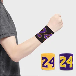 1pc Basketball Fitness Wristband Sport Sweatband Hand Band Sweat Wrist Support Brace Wraps Guards Gym Volleyball Sports Bracer