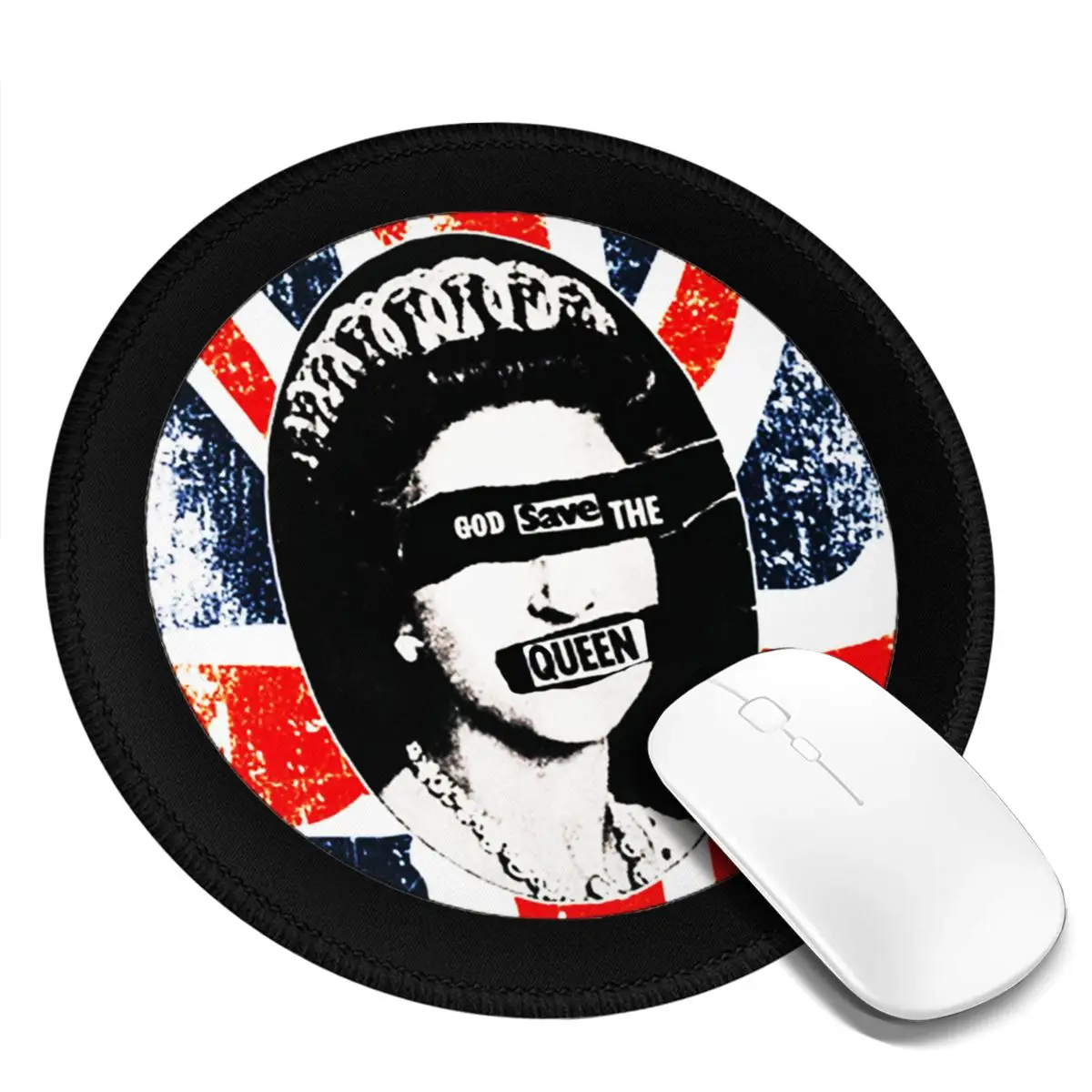 Sex Pistols Mouse Pad GOD SAVE THE QUEEN Armrest Best Mousepad Picture Office Rubber Simple Mouse Mat