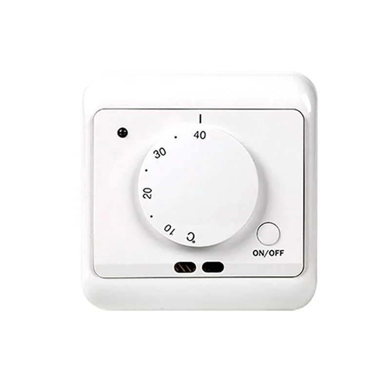 Electric Floor Heating Room Thermostat Manual Floor Heating Cable Thermostat 16A Temperature Controller Meter With Sensor