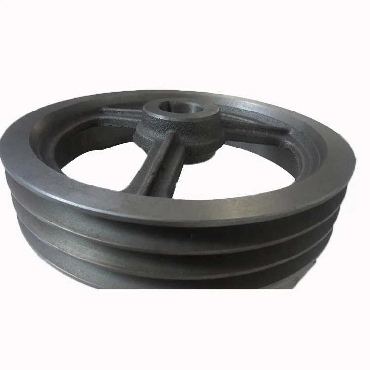 SPA cast Iron taper lock v groove  belt pulley split pulley for motor
