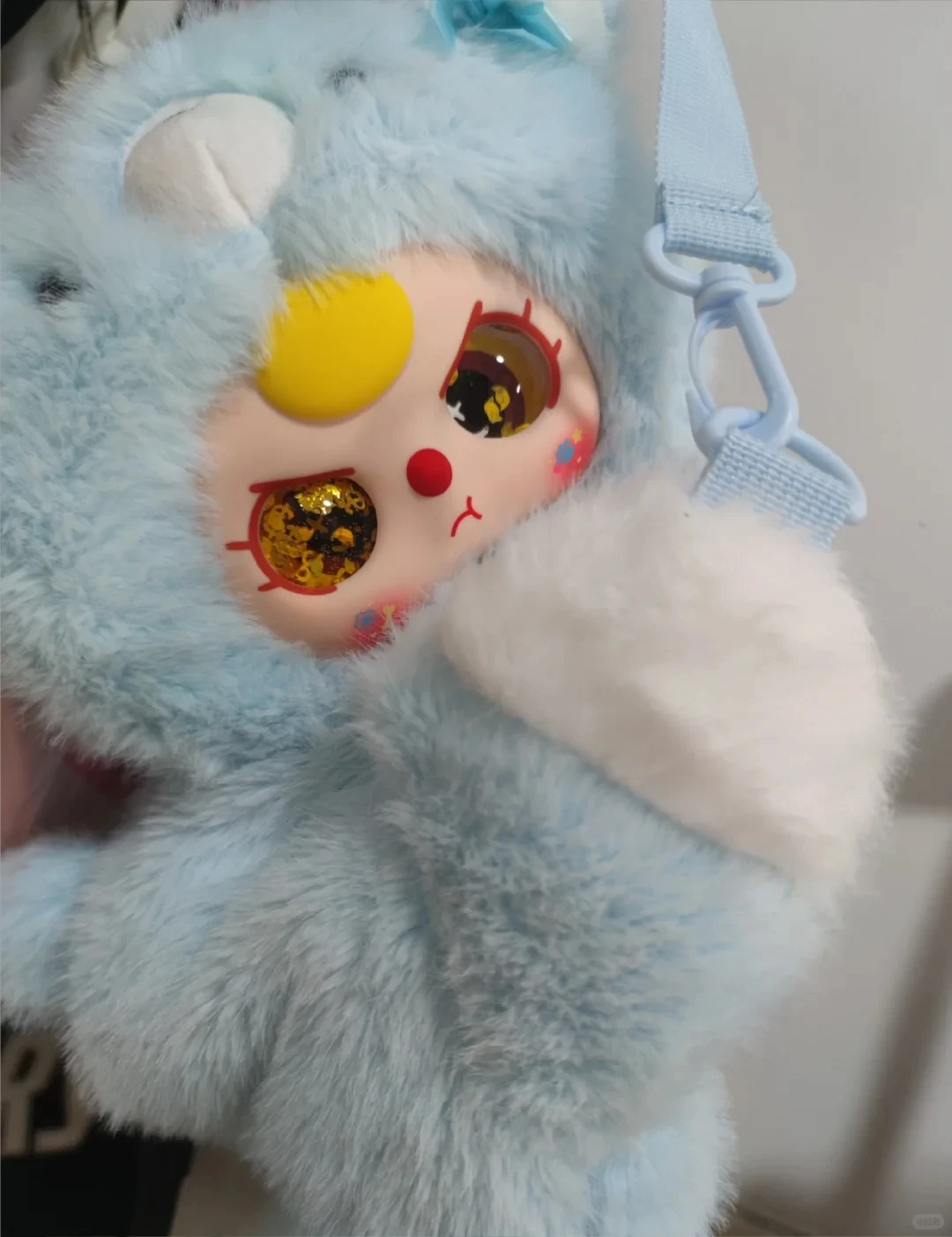 

Official Baby Three Hug Baby Backpack Plush Handmade Blind Box Plush Collection Decoration Trendy Play Ornament Birthday Gift