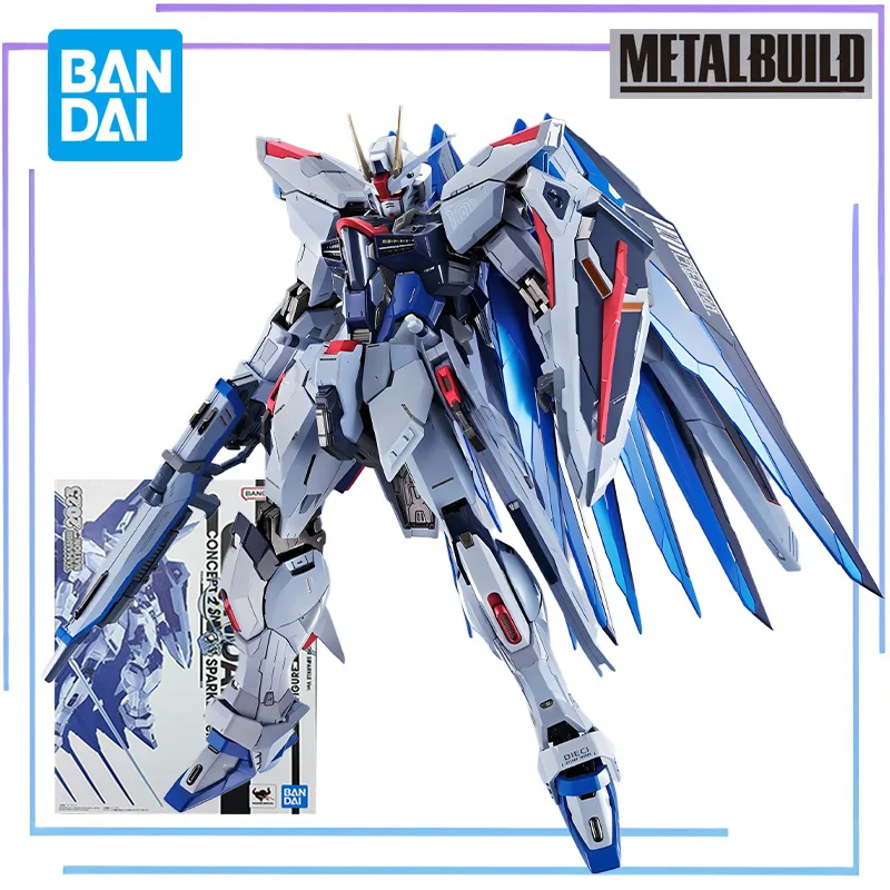 

Оригинальная серия METAL BUILD BANDAI Gundam Freedom CONCEPT 2-СНЕЖНАЯ Исклешенная версия. Аниме Фигурка Сборка Модель Игрушки Коллекционная Модель