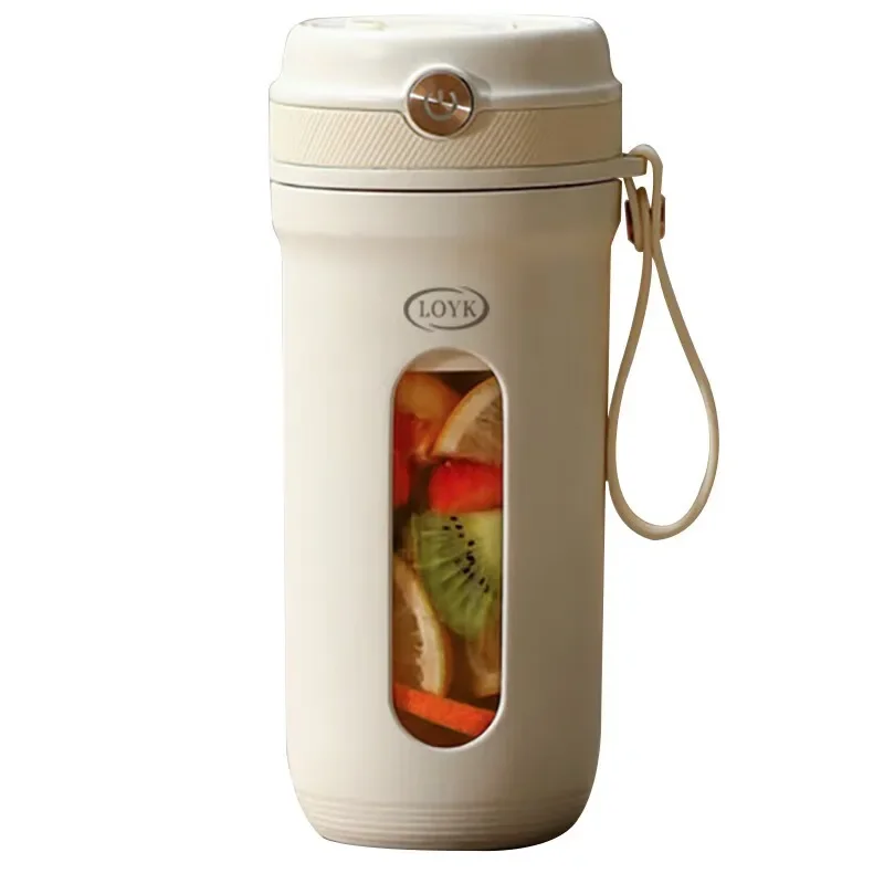 

Portable Juicer Cup with Straw and Ice Crusher Multifunctional Mini Blender for Fruits and Vegetables 1500 MA Battery