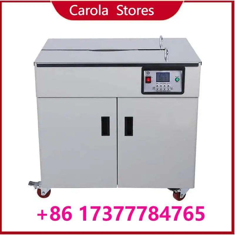 High Microcomputer Intelligent PP Belt Strapping Machine, Semi-Automatic Carton Box Bundling & Wrapping Machine for