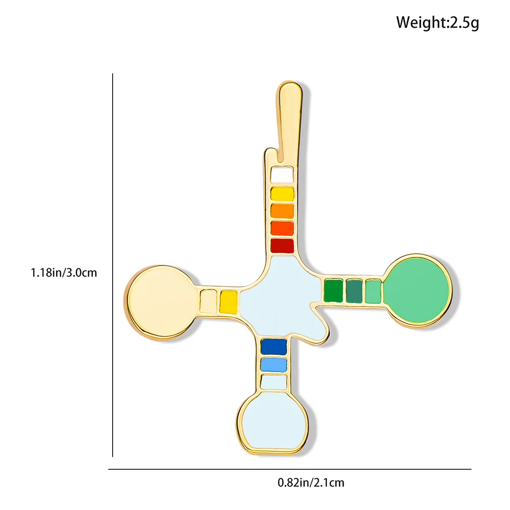 Rna 에나멜 브로치 생물학 과학 배지 핀 라펠 재킷 액세서리, 쥬얼리 병원 학교 도매