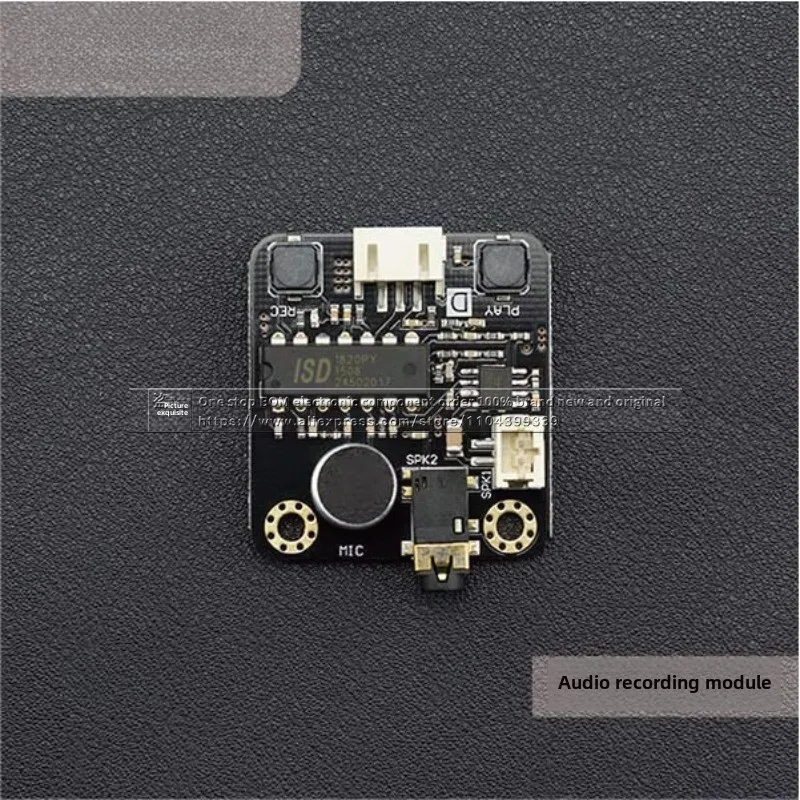 DFRobot Gravity: Audio Recording Module 10 Seconds ISD1820 Compatible Arduino Onboard Microphone