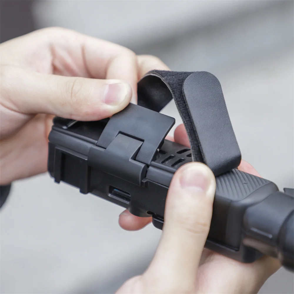 Dji Osmo Pocket 3、PUレザー、ハンドハンドル、コールドシューズ、調整可能、耐久性のあるスタンドマウント、安全なアクセサリー用のリストストラップ