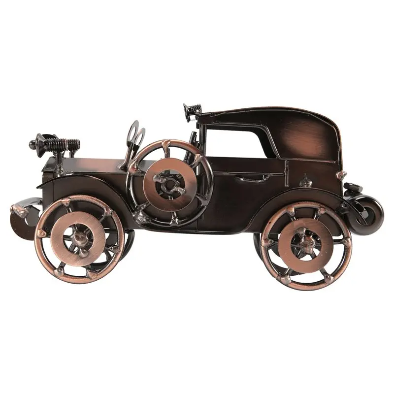 Metal Antique Vintage Car Model Handcrafted Metal Vehicle Model For Bar Or Home Decor Decoration Great Gift-A68E