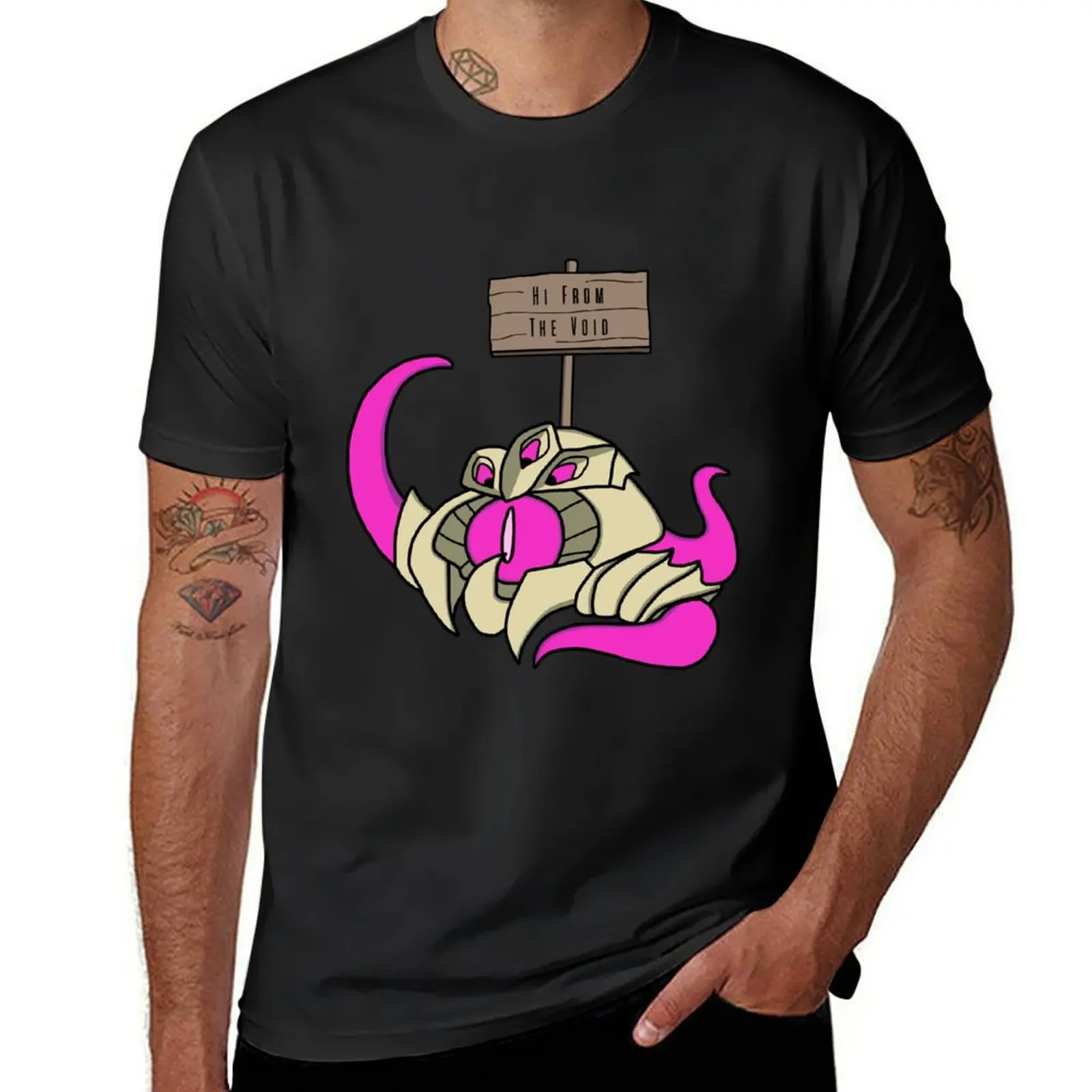 Vel'koz Fan Art | New emote T-Shirt shirts graphic tees blacks mens graphic t-shirts big and tall