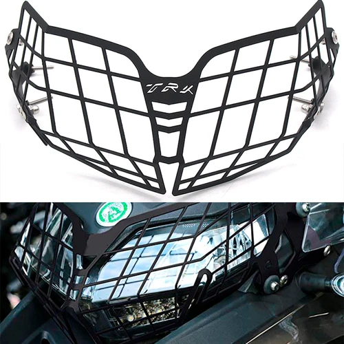 Imagen 1 del producto Para Benelli TRK 502x 502 accesorios TRK502x Trk502 2018-2022 2023 faro delantero de motocicleta Protector de luz cubierta rejilla