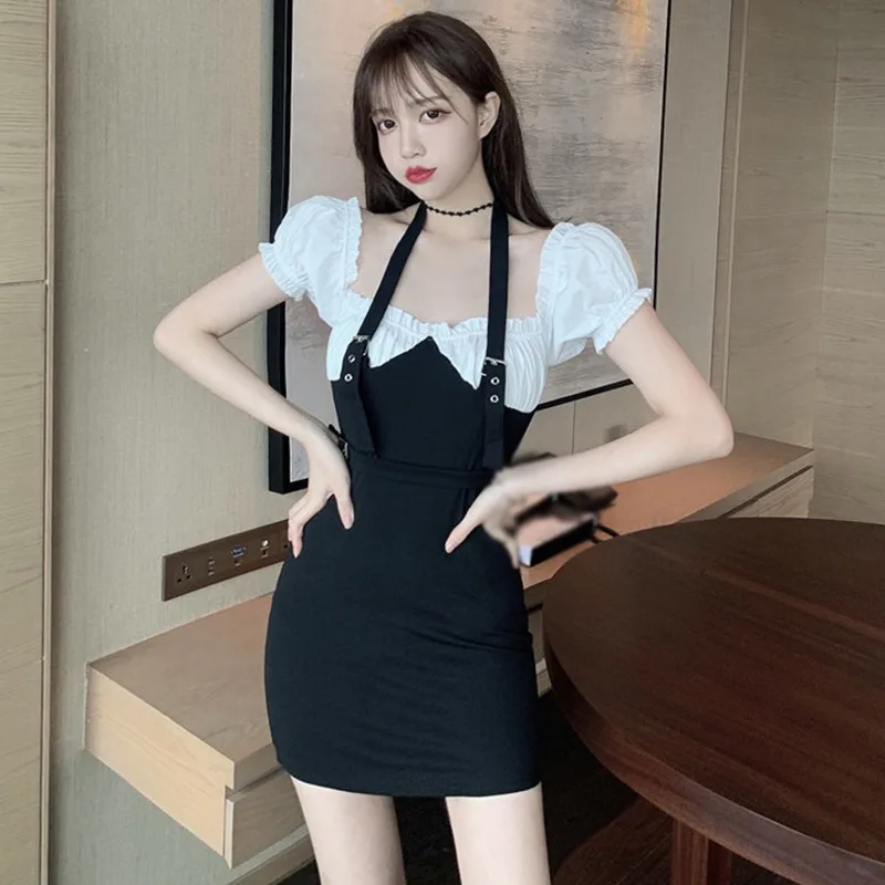 Women's Dress Bodycon Dress Sexy Summer Bodycon Dress Short Sleeve Slim Fit