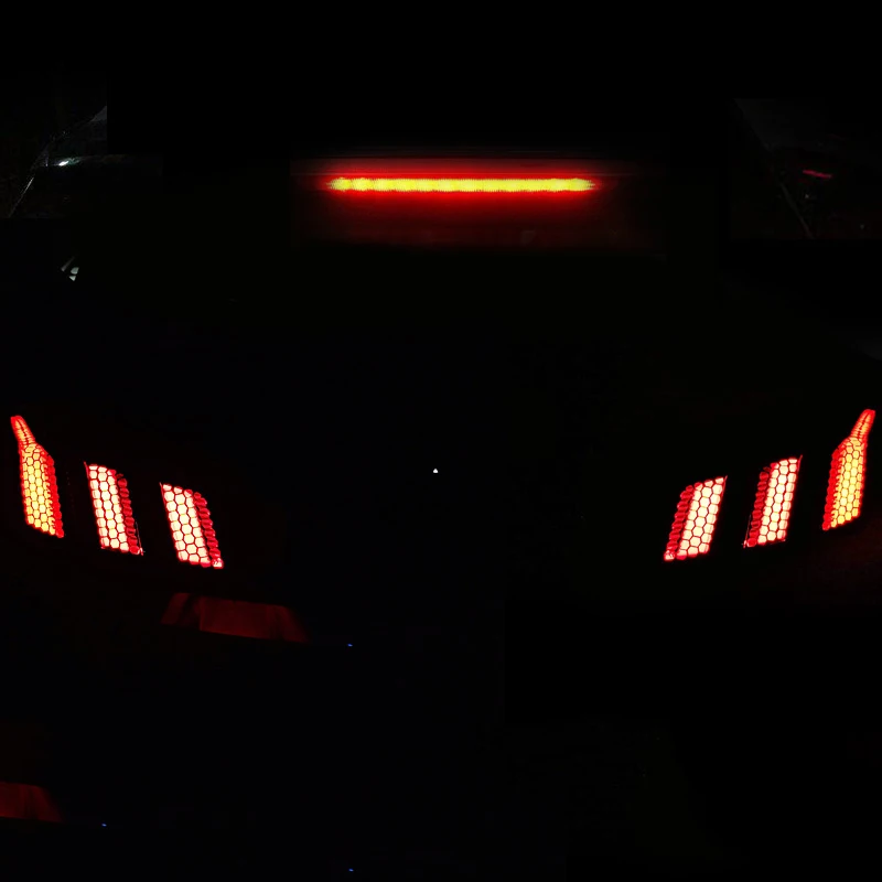 

Car Honeycomb Stickers Rear Tail Light Lamp Decoration Stickers For Peugeot 3008 5008 GT 2016 2017 2018 2019 2020 2021 2022 2023