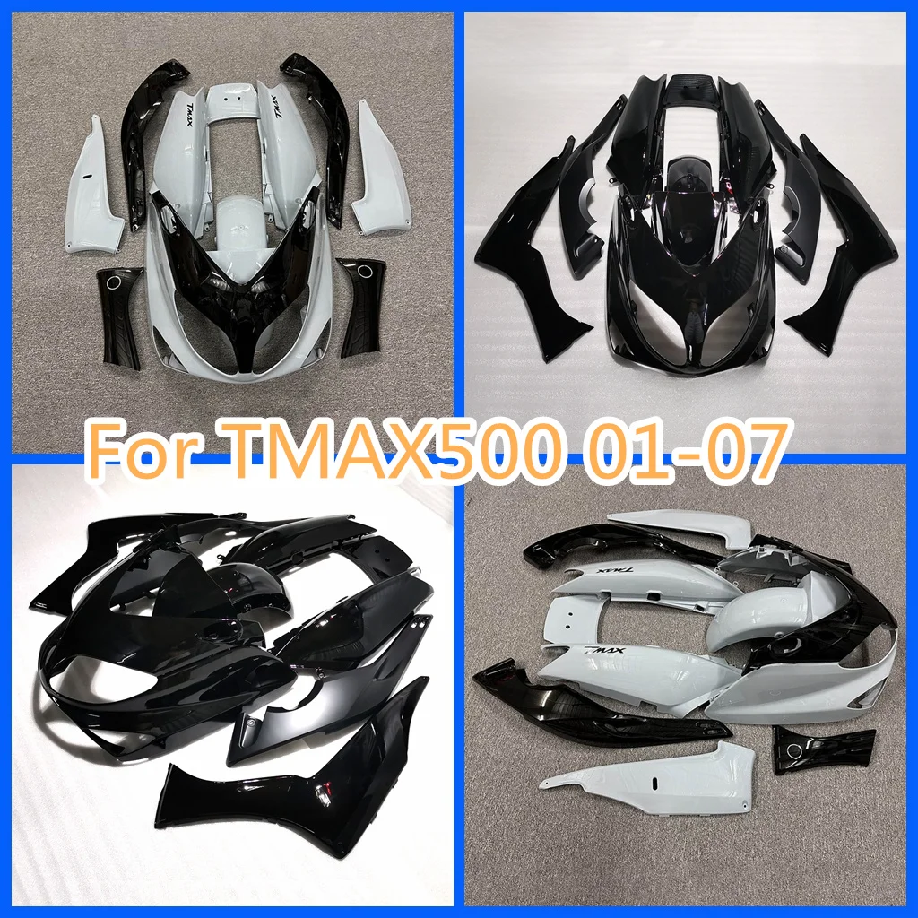 T-MAX500 01-04 05 06 07 ABS Plastic New Style Fairing Kit for YAMAHA TMAX 500 2001 2002 2003 2004 2005 2006 2007