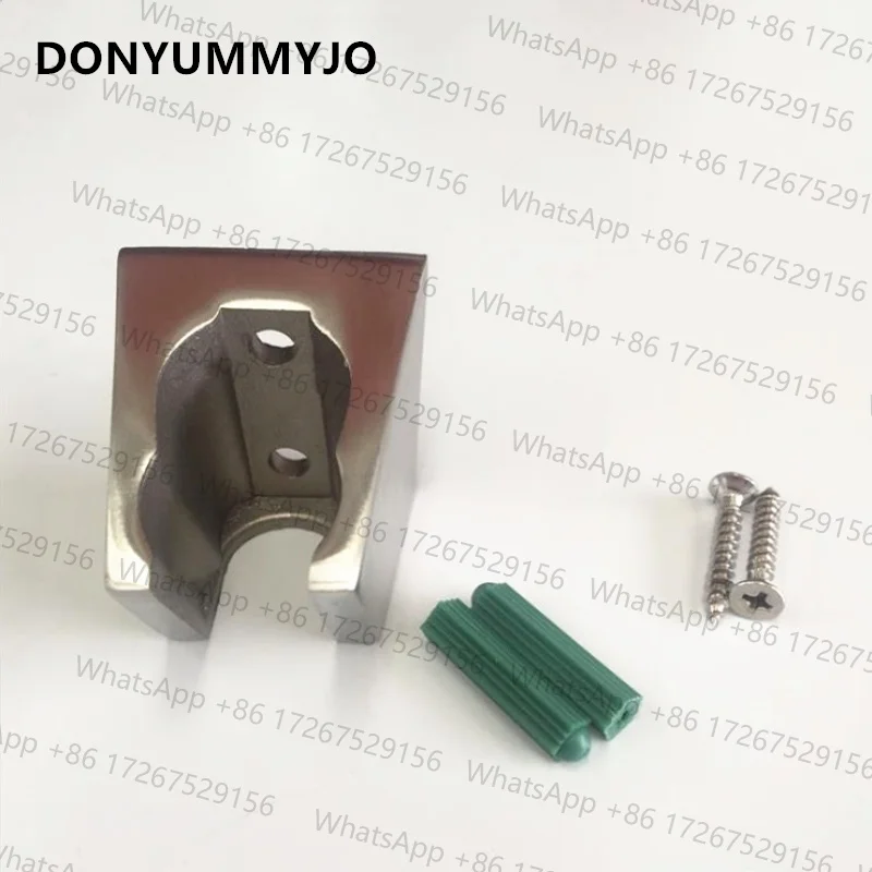 Stainless steel Handheld Shower Spray Head Holder Bracket Wall Mount for Bathroom Hand Sprayer Wand Brushed Nickel
