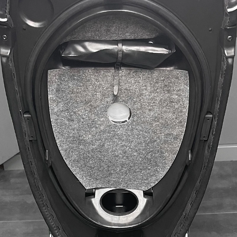 Usado para VESPA Sprint 150, almacenamiento de bicicletas, almohadilla de protección de rodamiento, accesorios de motocicleta, Kits de almohadillas de protección de cubo de asiento