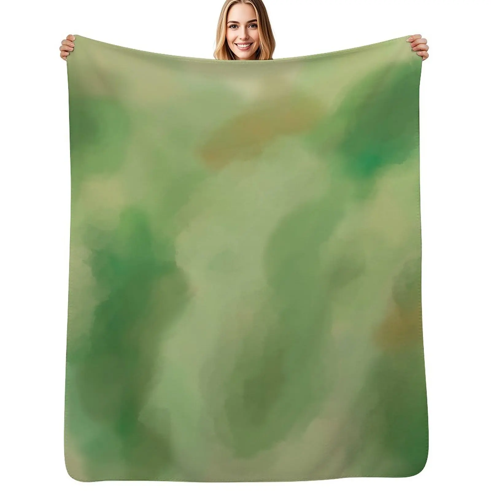 Forest Princess Poncho Throw Blanket Spring Fall Cozy Throw Blanket for Couch