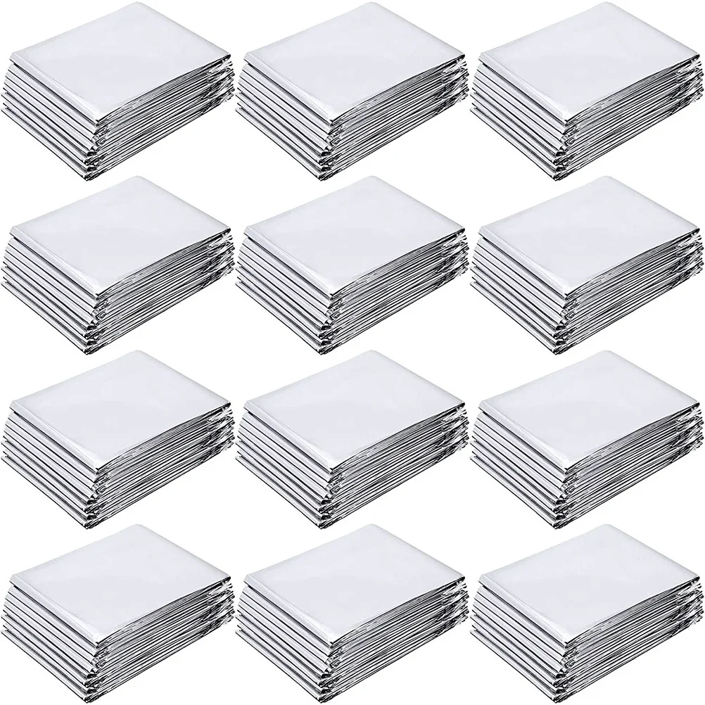 

Warm Keeping Sheets Portable Emergency Survival Foil for Outdoor Camping Gardening Reusable Reflective Thin Film