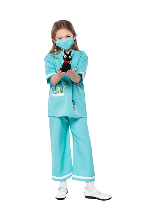 Costumi Cosplay del dottore veterinario dei bambini di Halloween