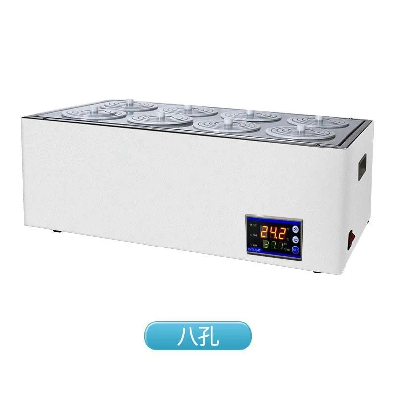 Digital Constant Temperature Water Bath Stainless Steel Thermostatic Tank Single Double 4 Hole For Lab